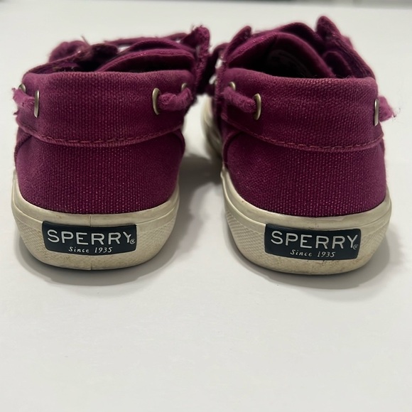 Us 10 med pink sparkle Sperry boat shoes - Picture 2 of 7
